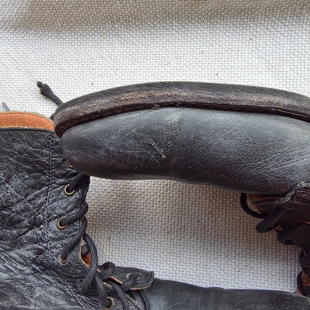 Bed stu lace up men's boots